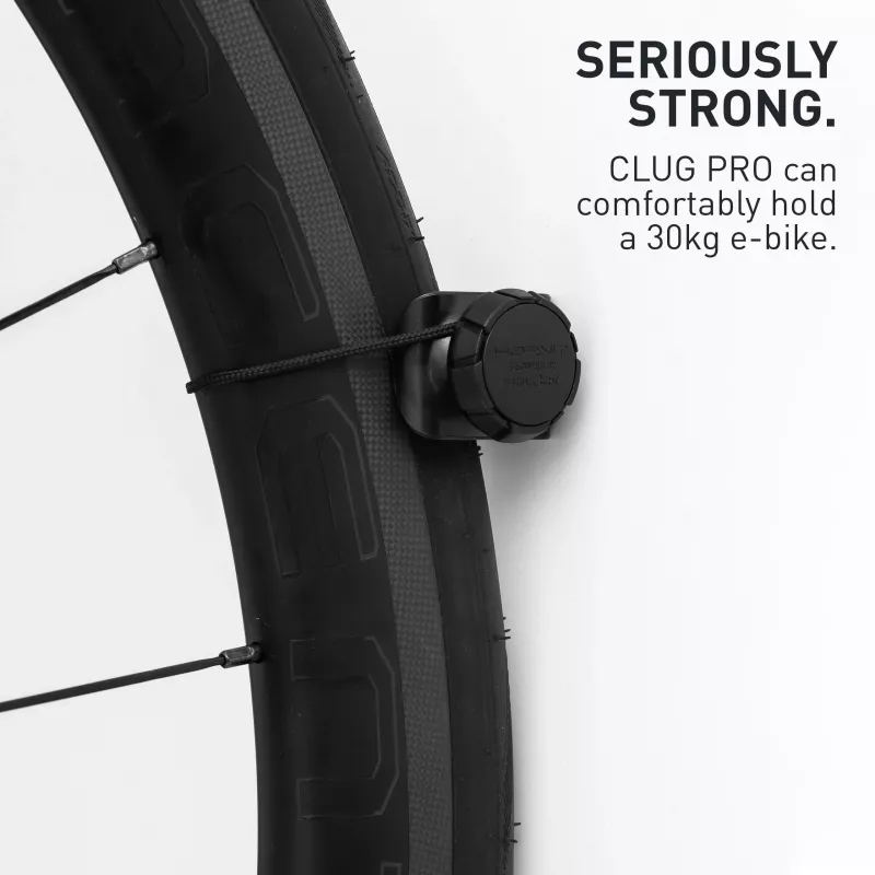 Hornit CLUG PRO Roadie Black S 7761RCP - 23mm-32mm (1-1.25) suporte para bicicleta