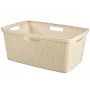 CURVER cesto de roupa Jute 46L 59x39x26cm creme
