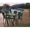 KETER Santorini cadeira de jardim empilhável em alumínio cinzento textilene resistente aos UV e às intempéries 110 kg