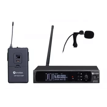 Prodipe UHF DSP VL21 sistema de instrumento sem fios com microfone de lapela