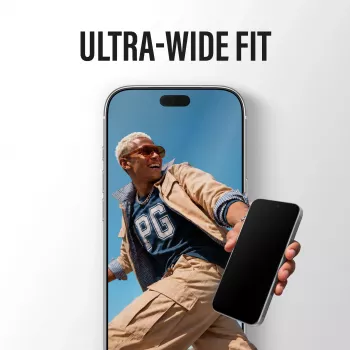 Pacote 3-em-1 PanzerGlass CARE Flagship para iPhone 18 Pro (capa, película de proteção de ecrã, película de proteção de objetiva) (CR74530)