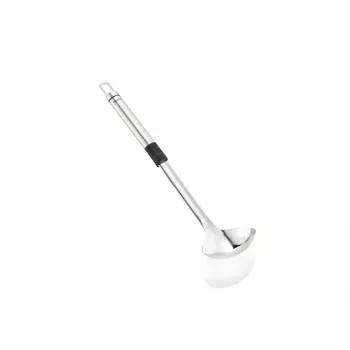 Concha pequena para sopa LEIFHEIT ProLine, aço inoxidável, 30,5 cm, lavável na máquina de lavar louça