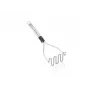 Esmagador de batatas LEIFHEIT ProLine 103032 – aço inoxidável 18/10, punho preto ergonómico, lavável na máquina de lavar louça, 285 mm