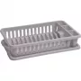 Escorredor de louça CURVER 26,5x42x8,8 cm cinzento
