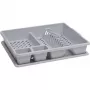 Escorredor de louça CURVER 45x38x8,8 cm cinzento