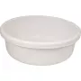 Vaso de planta redondo CURVER Rato 18L granito antracite acinzentado efeito rattan