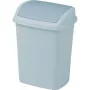 Balde de lixo CURVER Dominik 10L cinzento