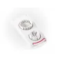 Cortador de ovos Combi LEIFHEIT – cortador de ovos e divisor de ovos em 8 partes 2-em-1, branco