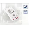 Cortador de ovos Combi LEIFHEIT – cortador de ovos e divisor de ovos em 8 partes 2-em-1, branco