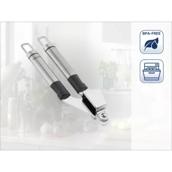 Espremedor de alho LEIFHEIT ProLine aço inoxidável com ferramenta de limpeza integrada