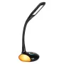 Candeeiro de secretária LED Activejet AJE-VENUS RGB preto com base RGB, luz principal 7W, base RGB 3W, 400lm, 3000K/4500K/6000K, controlo tátil, braço flexível