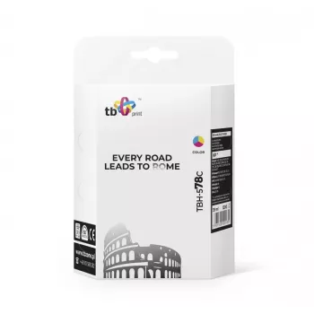 Tinta TB PRINT TBH-578C (HP n.º 78 - C6578AE) cor recondicionada