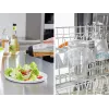 Misturador de molho para salada LEIFHEIT 300 ml, transparente/verde