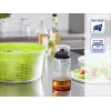 Misturador de molho para salada LEIFHEIT 300 ml, transparente/verde