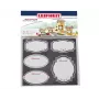 LEIFHEIT conjunto de autocolantes decorativos para frascos, preto & branco