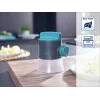 Cortador de espiral manual LEIFHEIT para legumes, 2 opções de corte, branco/verde