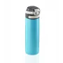 Garrafa térmica LEIFHEIT Thermos Flip 600 ml azul-claro em aço inoxidável com isolamento a vácuo