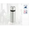 Garrafa térmica LEIFHEIT Thermos Coco 0,75L com isolamento a vácuo, aço inoxidável com recipiente interior de vidro, prateada