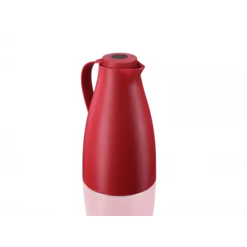 Garrafa térmica LEIFHEIT Thermos Harmonic vermelha com isolamento a vácuo 1,0 L