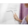 Rodo de duche LEIFHEIT Cabino 24cm com gancho de ventosa, branco/cinzento