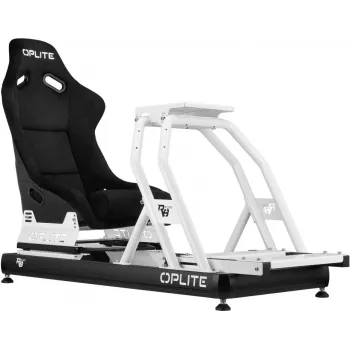 Oplite Cockpit Chassis R8 Fury White estrutura de simulador de corridas