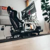 Oplite Cockpit Chassis R8 Fury White estrutura de simulador de corridas