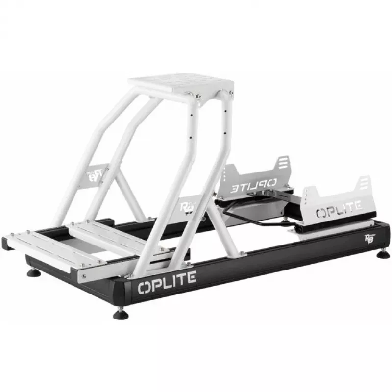 Oplite Cockpit Chassis R8 Fury White estrutura de simulador de corridas
