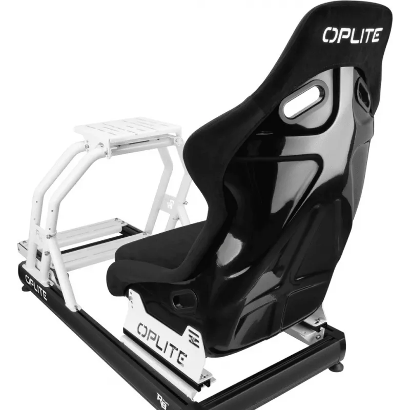 Oplite Cockpit Chassis R8 Fury White estrutura de simulador de corridas