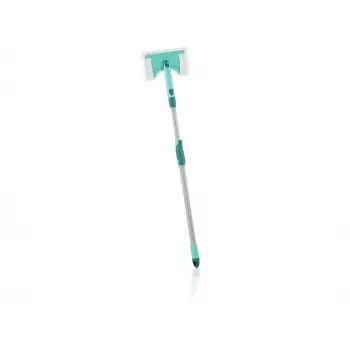 Escova para azulejos e casa de banho LEIFHEIT com cabo telescópico 93-150 cm Micro Duo