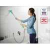 Escova para azulejos e casa de banho LEIFHEIT com cabo telescópico 93-150 cm Micro Duo