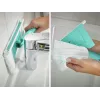 Escova para azulejos e casa de banho LEIFHEIT com cabo telescópico 93-150 cm Micro Duo