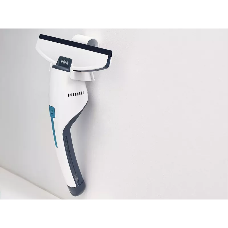 Suporte de parede LEIFHEIT Nemo para aspirador de janelas – arrumação que poupa espaço e suporte de carregamento