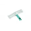 Rodo de janela LEIFHEIT M manual com sistema Click, rodo de borracha 28 cm, punho ergonómico antiderrapante, branco/verde