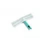 Rodo de janela LEIFHEIT M manual com sistema Click, rodo de borracha 28 cm, punho ergonómico antiderrapante, branco/verde