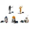 Conjunto LEGO Star Wars Droid (BB-8, R2-D2, BB-9E) droides robôs controlados por app