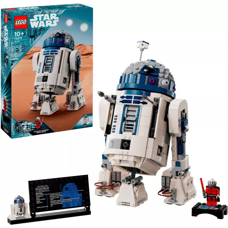 Conjunto LEGO Star Wars Droid (BB-8, R2-D2, BB-9E) droides robôs controlados por app