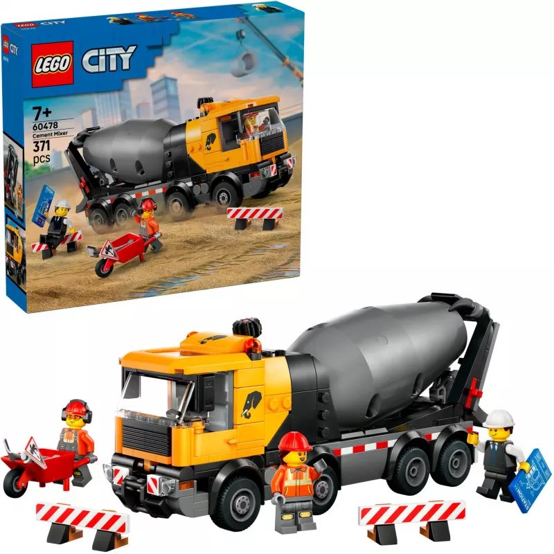 Conjunto LEGO City de estaleiro de obras