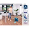 LEIFHEIT conjunto de limpeza de pavimentos Clean Twist M Ergo com Power Cleaner 1L, sistema Spin-Mop, verde/branco
