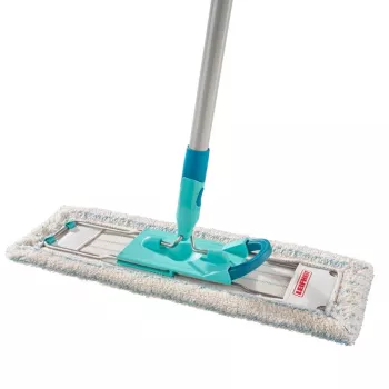 Capa de esfregona de pavimentos Leifheit Profi XL Cotton Plus com cabo dobrável, 42 cm
