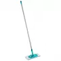 Esfregona plana LEIFHEIT POWER CLEAN M Micro Duo com cabo telescópico, 33 cm, verde/branco/cinzento