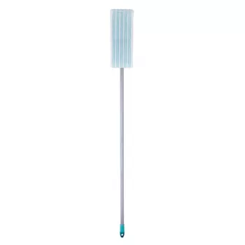 Esfregona plana LEIFHEIT POWER CLEAN M Micro Duo com cabo telescópico, 33 cm, verde/branco/cinzento