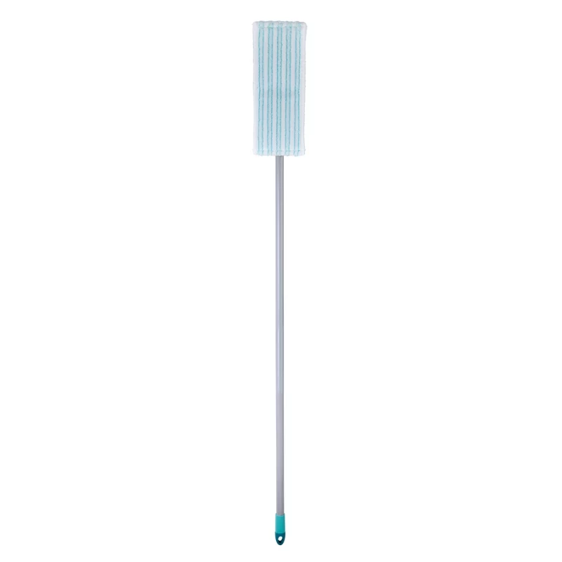 Esfregona plana LEIFHEIT POWER CLEAN M Micro Duo com cabo telescópico, 33 cm, verde/branco/cinzento