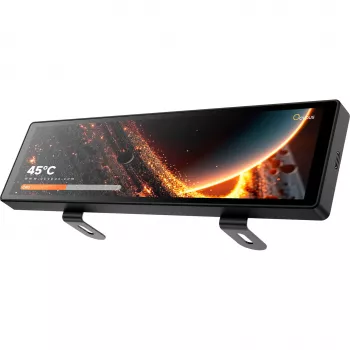 Monitor Mini-HDMI OCYPUS Sigma ES916 IPS WUXGA de 9,16 polegadas com alimentação USB-C, preto