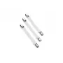 Fixações para capa de tábua de passar a ferro LEIFHEIT (conjunto de 4, branco, fitas elásticas com clipes)