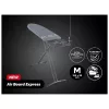 Tábua de passar a ferro LEIFHEIT Air Board Express M preta 120x38 cm