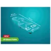 Tábua de passar a ferro LEIFHEIT Air Board Table Compact 70x30 cm, Thermo-Reflect, dobrável, azul/branco