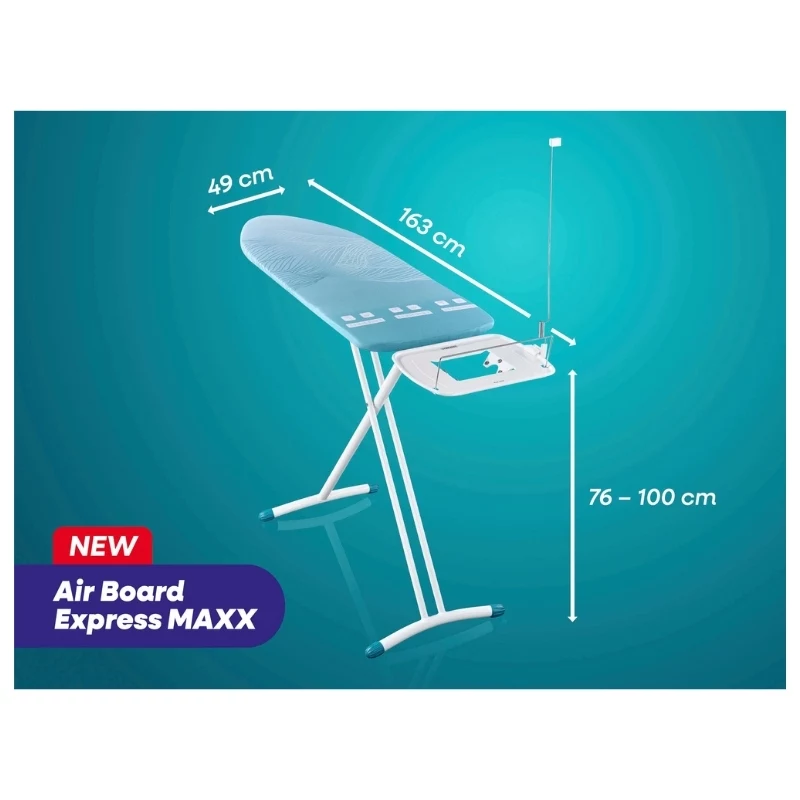 Tábua de passar LEIFHEIT Air Board Express L Maxx Solid 130x45cm Thermo-Reflect