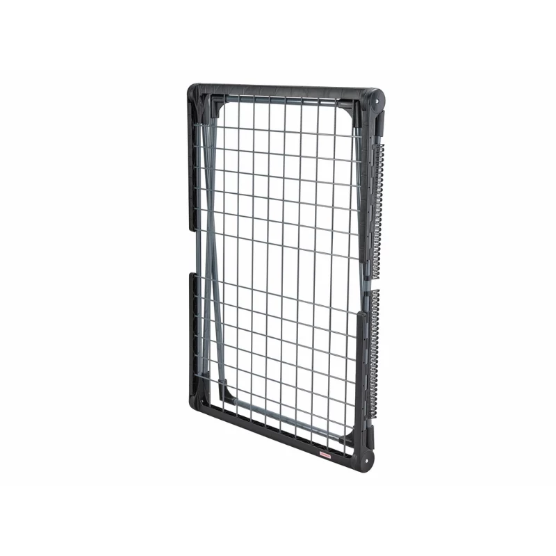 LEIFHEIT Pegasus 180 Solid Black Estendal de asas, 18 m de comprimento de secagem, dobrável, inoxidável, interior/exterior