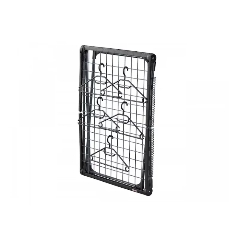 LEIFHEIT Estendal Pegasus 200 Solid Black 20 m de comprimento de secagem dobrável