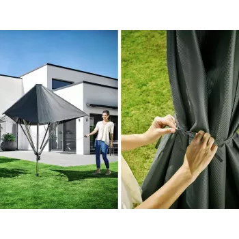 Estendal de varão LEIFHEIT LinoProtect 400